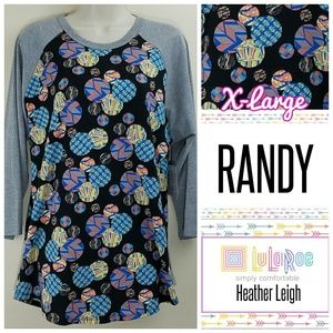 LuLaRoe NWT Randy XL - Circles